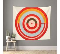 YKLJG vector design target Printed Tapestry Wall Hanging 152x130 CM Wall Tapestry Wall Art Decorations for Living Room Bedroom