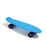 YKM 21" Penny Skateboard - Blue, Durable Stippled Deck, Kids Mini Cruiser for Ages 6+