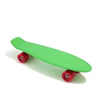YKM 21" Penny Skateboard - Green, Durable Stippled Deck, Kids Mini Cruiser for Ages 6+