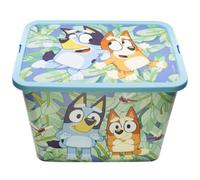 YKM’S Bluey Storage Container, 23L Capacity, Kids Room Organisation Box, Multicolour, 40 x 27 x 29 cm