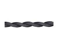 YKMYXZ, 1 Meter 2 Core Color Pendant Light Power Cord 0.75mm Vintage Flex Twisted Cable Textile Braided Electrical Wire(T14)