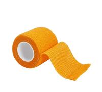 YKMYXZ, 1 Pcs4.5m Colorful Sport Self Adhesive Elastic Bandage Wrap Tape for Knee Support Pads Finger Ankle Palm Shoulder(Orange,2.5cm X 4.5m)