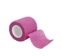 YKMYXZ, 1 Pcs4.5m Colorful Sport Self Adhesive Elastic Bandage Wrap Tape for Knee Support Pads Finger Ankle Palm Shoulder(Pink,7.5cm X 4.5m)