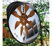 YKMYXZ, 18" Convex Traffic Mirror Wide Angle Garage Warehouse Blind Spot Safety Corner Road Driveway Parking Assistant