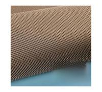 YKMYXZ, 1mX1.6m Speaker Mesh Cloth Dustproof Soundproof Net Cover DIY Upholstery Cloth Radio Acoustic Protective Cloth(Khaki)