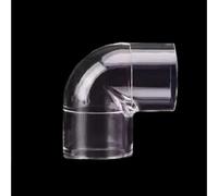 YKMYXZ, 1pc Acrylic Right Angle Elbow Tube, Aquarium 90 Degree Connector, 16x40x3mm Transparent Acrylic Connector for Water Pipe(16x40x3mm)