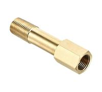 YKMYXZ, 1pc Brass Male to Female Extension Connector Pipe Fitting 1/8" 1/4" 3/8" BSP Thread(45665,100mm Long)