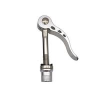 YKMYXZ, 1PCS Bicycle Quick Release Screw Bike Seat Post Clamp Skewer Bolt Cam Lever M8 40/50/55/60/65/75/85/120mm Cycling Parts Tool(M8x55mm Silver Color)