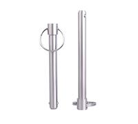 YKMYXZ, 1pcs VCN114 Diameter 6mm Stainless Steel Spring Heavy Duty Quick Release Pin, Ball Lock Pin Boat Marine Hardware(VCN114 6 40mm)