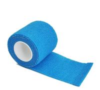 YKMYXZ, 1Roll 2.5/5/10cm*4.8m Gauze Bandage Self-Adhesive Breathable Elastic Bandages for Sports Fixing Finger Wrist Leg(Sky Bleu,7.5cmX4.8m)