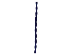YKMYXZ, 2 Core 0.75mm Textile Electrical Lighting Electrical Wire Vintage Pendant Lamp Cord Retro Twisted Fabric Cable(Dark Blue,1meter 2 Core)