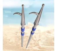 YKMYXZ, 2 Pcs Lenght Adjustable Docking Hooks Rod for Water Rescue Cargo Pushing and Pulling, Protable Rescuing Grabber Reacher Tool(6m/19.7ft)