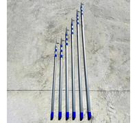 YKMYXZ, 26 23 20 16 13 10 Ft Lenght Water Salvage Rescue Pole Hooks, Retractable Portable Lifeboat Hooks Rod(1.9 m 6 m/6.2 ft 20 ft)