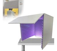 YKMYXZ, 31"x31" Sound Isolation Booth Room, Decreg Noise, For Home Office And Studio(Purple-80 * 80 * 80cm)