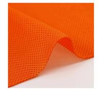 YKMYXZ, 3D Mesh Fabric Air Layer Solid Color Handcraft DIY Upholstery Make Chair Speaker Dustproof Soundproof Net Cover Cloth(Orange)