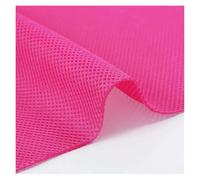 YKMYXZ, 3D Mesh Fabric Air Layer Solid Color Handcraft DIY Upholstery Make Chair Speaker Dustproof Soundproof Net Cover Cloth(Rose Red)