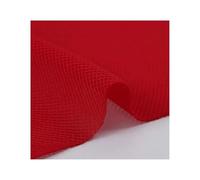 YKMYXZ, 3D Mesh Fabric Solid Color DIY Upholstery Make Speaker Dustproof Soundproof Net Cover Cloth(Red)