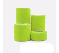 YKMYXZ, 4.8m Colorful Sport Self Adhesive Elastic Bandage Wrap Tape for Knee Support Pads Finger Ankle Palm Shoulder(Grass Green,7.5cmx4.8m)