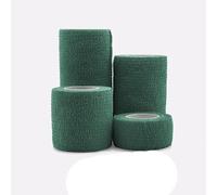 YKMYXZ, 4.8m Colorful Sport Self Adhesive Elastic Bandage Wrap Tape for Knee Support Pads Finger Ankle Palm Shoulder(Dark Green,15cmx4.8m)