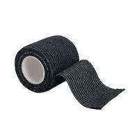 YKMYXZ, 4.8m Colorful Sport Self Adhesive Elastic Bandage Wrap Tape for Knee Support Pads Finger Ankle Palm Shoulder(Black,5cmX4.8cm)