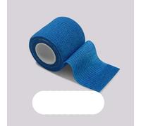 YKMYXZ, 4.8m Colorful Sport Self Adhesive Elastic Bandage Wrap Tape for Knee Support Pads Finger Ankle Palm Shoulder(Blue,10cmx4.8m)
