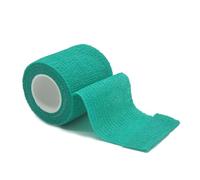 YKMYXZ, 4.8m Colorful Sport Self Adhesive Elastic Bandage Wrap Tape for Knee Support Pads Finger Ankle Palm Shoulder(Green,10cm X 4.8m)