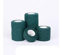 YKMYXZ, 4.8m Colorful Sport Self Adhesive Elastic Bandage Wrap Tape for Knee Support Pads Finger Ankle Palm Shoulder(Dark Green,15cm X 4.8m)