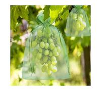 YKMYXZ, 50pcs Grape Protection Bags, For Strawberry Fruit Garden Bags Mesh Lychee Cherry Bag Planter Growing Bags