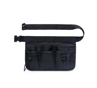 YKMYXZ Adjustable Belt Restaurant Multi-Pockets Electrician Apron Waist Tool Bag Home Cleaning Garden Screwdriver Oganizer Oxford Cloth(B)