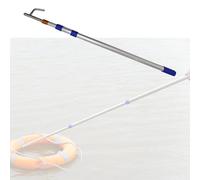 YKMYXZ, Adjustable Boat Hook with Telescoping Extension Pole, Lightweight Extendable Pole for Docking Boating Accessories Water Rescue(98cm/3.2ft 2m/6.6ft)