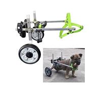 YKMYXZ Adjustable Dog Cart, Pet Doggie Wheelchairs for Small/Medium Dogs, Cat Mobility Aids for Back Legs, Assisted Walking Device(Size M)