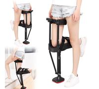 YKMYXZ, Adjustable Height Single Leg Telescopic Walker, Height Adjustable Non-Slip Crutches for Injury Ankle Fracture