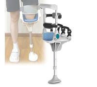 YKMYXZ, Alternative to Crutches, Non-Slip Knee Crutches Leg Mobility Support for Adults and Elderly Injury Ankle Fracture(Left Leg)