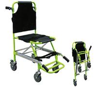 YKMYXZ, Aluminum Stair Stretcher EMS Medical Chair Foldable Portable Rescue Stretcher Transit Travel Chair for Transporting Up and Downstairs
