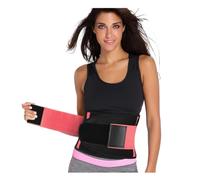 YKMYXZ, Back Brace Waist Decompression Belt Spine Breathable Lumbar Support Corset Back Support Belt(Black,XXXL)