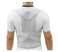 YKMYXZ, Back Waist Posture Corrector Adjustable Hunchback Correction Belt Waist Trainer Back Support Belt(Red,M)