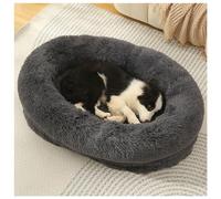 YKMYXZ Bedding & Furniture For Dogs Cats Clearance Dog Beds Calming Donut Cuddler, Indoor(Dark Gray,M)