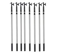 YKMYXZ, Boats Hooks For Docking with Telescoping Extension Poles, Portable Adjustable Boat Rods Stick for Garage Indoor Rv Truck(Set of 8)