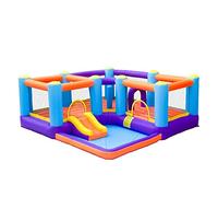YKMYXZ, Bouncy Castles Toy Slide Home Small Trampoline Outdoor Play Equipment Inflatables & Bouncy Castles