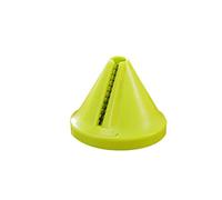 YKMYXZ Chopper, Multifunctional Vegetable Funnel Cutter - ABS Stainless Steel Spiral Slicer & Peeler Kitchen Gadget, Green
