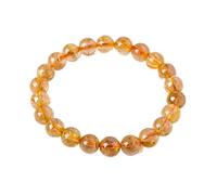 YKMYXZ crystal bracelet, Natural Stone Round Bead Bracelet, Stretch Gemstone Bracelets Jewelry for Women Men,10mm(15mm)