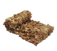 YKMYXZ, Desert Camouflage Net, 2x3m, 2x4m, 2x5m, 2x6m, 2x7m, 3x3m, 3x4m, 3x5m, 3x6m, 4x5m, 4x6m, 4x8m, 5x6m, 5x8m, 5x10m, 10x10m(3x3m/9.8x9.8ft)