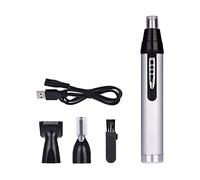 YKMYXZ, Ear and Nose Hair Trimmer Professional Painless Eyebrow Facial Ear Hair Trimmer Clipper for Men and Women, IPX7 Dual Edge Blades for Easy Cleansing