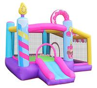 YKMYXZ, Entertainment Inflatable Bounce House Play Facilities Bouncy Castle Roomy Jumping Room Quick and Convenient