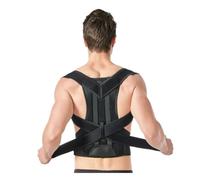 YKMYXZ, Full Back Support Belt Posture Corrector Waist Back Brace Vest Lumbar Decompression Belt Back Support Belt(S)