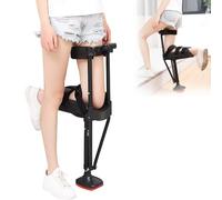 YKMYXZ, Hands Free Crutches for Adults, Height Adjustable Non-Slip for Ankle Fractures Sprains Calf, Convenient Mobility Aid