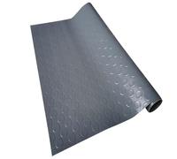 YKMYXZ, Heavy Duty Non-slip Floor Mat, Workshop Garage Van Gym Matting Roll, Waterproof Rubber Flooring 2.5mm Thick(Grey,0.6x1.5m/2x4.9ft)