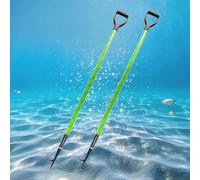 YKMYXZ, Heavy Duty Water Rescue Pole Hook, Combined Docking Boat Hooks for Emergency Rescue Cargo Pushing and Pulling Marine Salvage(Pack of 2,L 6.5ft/2m)