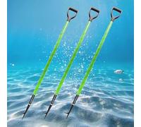 YKMYXZ, Heavy Duty Water Rescue Pole Hook, Combined Docking Boat Hooks for Emergency Rescue Cargo Pushing and Pulling Marine Salvage(Pack of 3,L 6.5ft/2m)