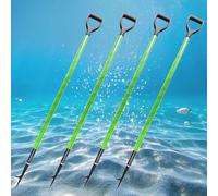 YKMYXZ, Heavy Duty Water Rescue Pole Hook, Combined Docking Boat Hooks for Emergency Rescue Cargo Pushing and Pulling Marine Salvage(Pack of 4,L 6.5ft/2m)
